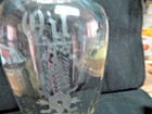 Vintage Hawkes Etched Glass Oil and Vinegar Cruet With Stopper/SIGNED — photo 6