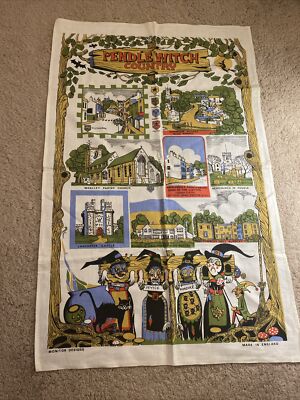 80s Pendle Witch Country Kitchen Towel by Monitor Designs
