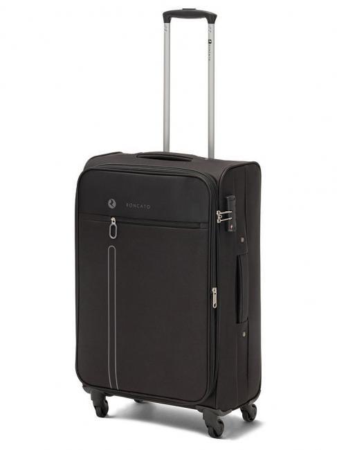 TROLLEY R RONCATO one way trolley exp 4 ruote 67 cm tsa NERO MED  scelta=P nero