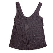 Splendid  Speckled Tank Top Womens Small  Viscose Wool Blend Lightweight USA NEW