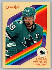Logan Couture 2023-24 O-Pee-Chee Retro HOCKEY #136 San Jose Sharks