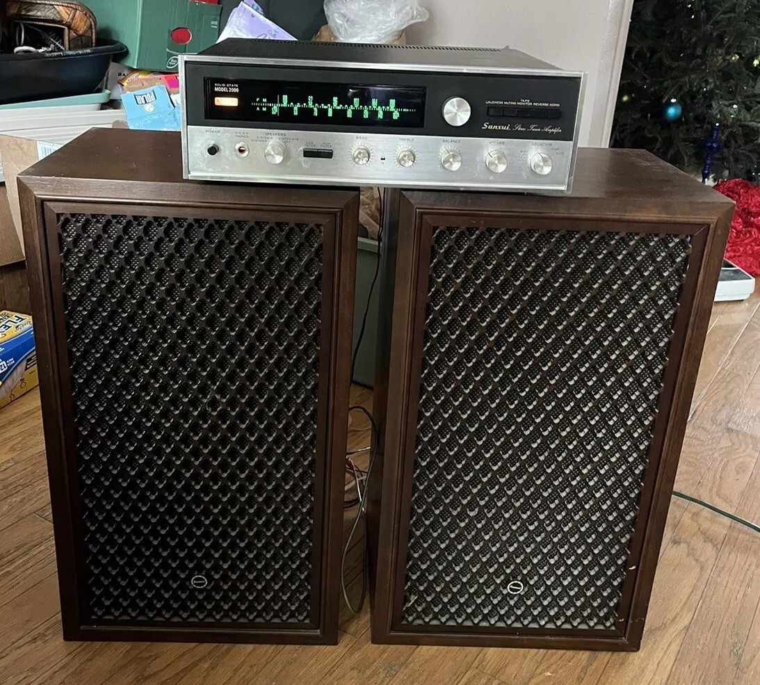 Sansui Sp 2000 Speakers Sansui Vintage SP 2000 Way Speakers System