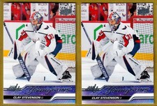 2023-24 Upper Deck Young Guns #457 Clay Stevenson RC LOT