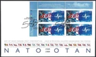 🍁Canada  #1809 ULpb    "NATO FLAGS"    Brand New  1999  First Day Cover