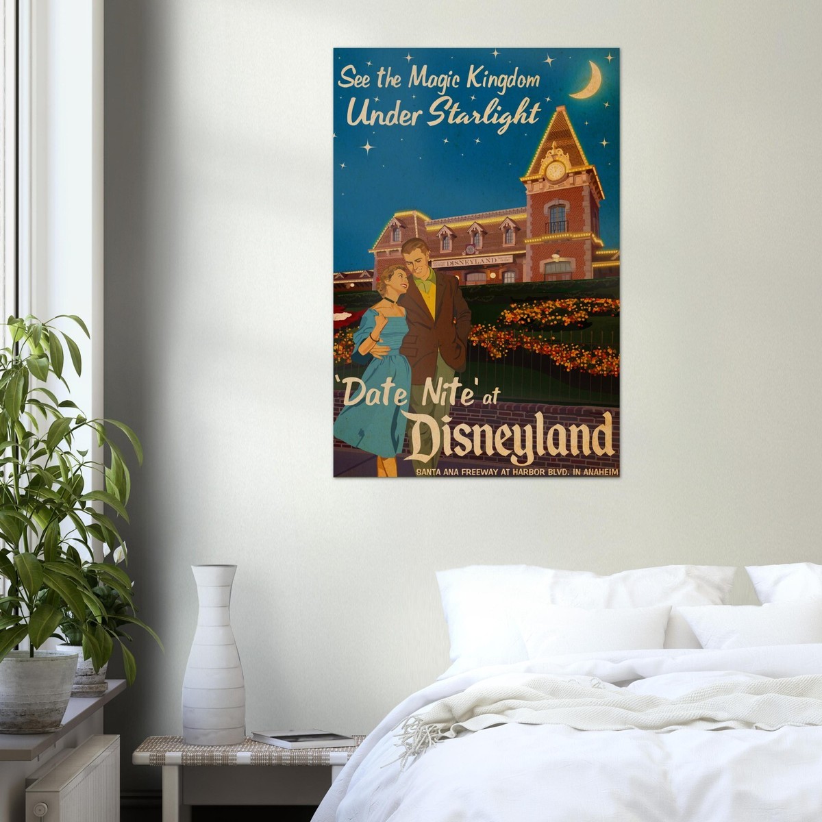 Date Nite - Disneyland Attraction Poster - Walt Disney Vintage | eBay