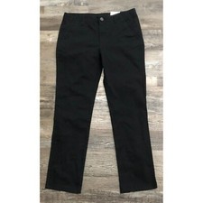 Arizona Youth Boys 14 Husky Black Slim Fit Chino Pants New with Tags