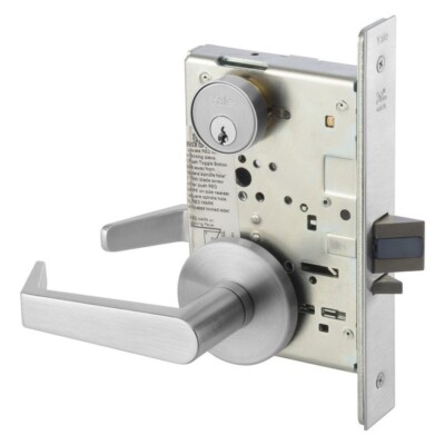 ACCENTRA (Yale) 8809FL Grade 1 Classroom-Office Mortise Lever Lock w Thumbturn