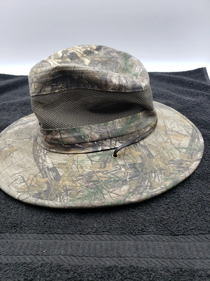 Realtree Xtra Camuflaje Boonie Sombrero Cubo Gorra Caza Firma Elástica S/M Foto 2 de 4