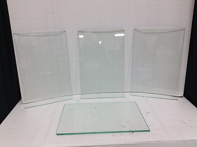 4 Pottery Barn Replacement Thick Glass Shelf Desk Table Top Bath