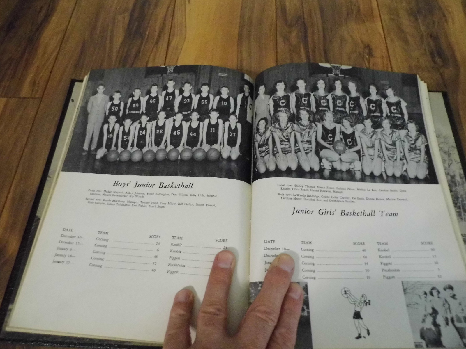 CORNING HIGH SCHOOL Yearbook 1954 BOBCAT Corning, Arkansas eBay