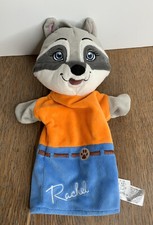 Plush Rachel Raccoon Plush Hand Puppet 13  