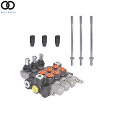 3 Spool Hydraulic Control Valve Double Acting 13 GPM SAE Ports 3600 PSI