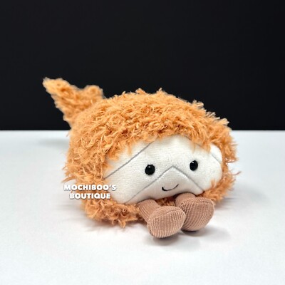 Jellycat LILY FISH Soft Plush Toy NWT UK Selfridges Fish & Chips