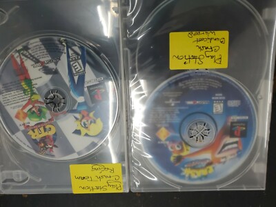 Crash Bandicoot: WARPED & crash ctr crash team racing Playstation 1 Sony 