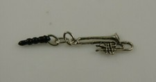 horn trumpet cell phone or fits Ipad charm ear cap dust plug
