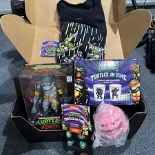 NECA Loot Crate TMNT Armaggon Arcade FULL BOX - Size XL