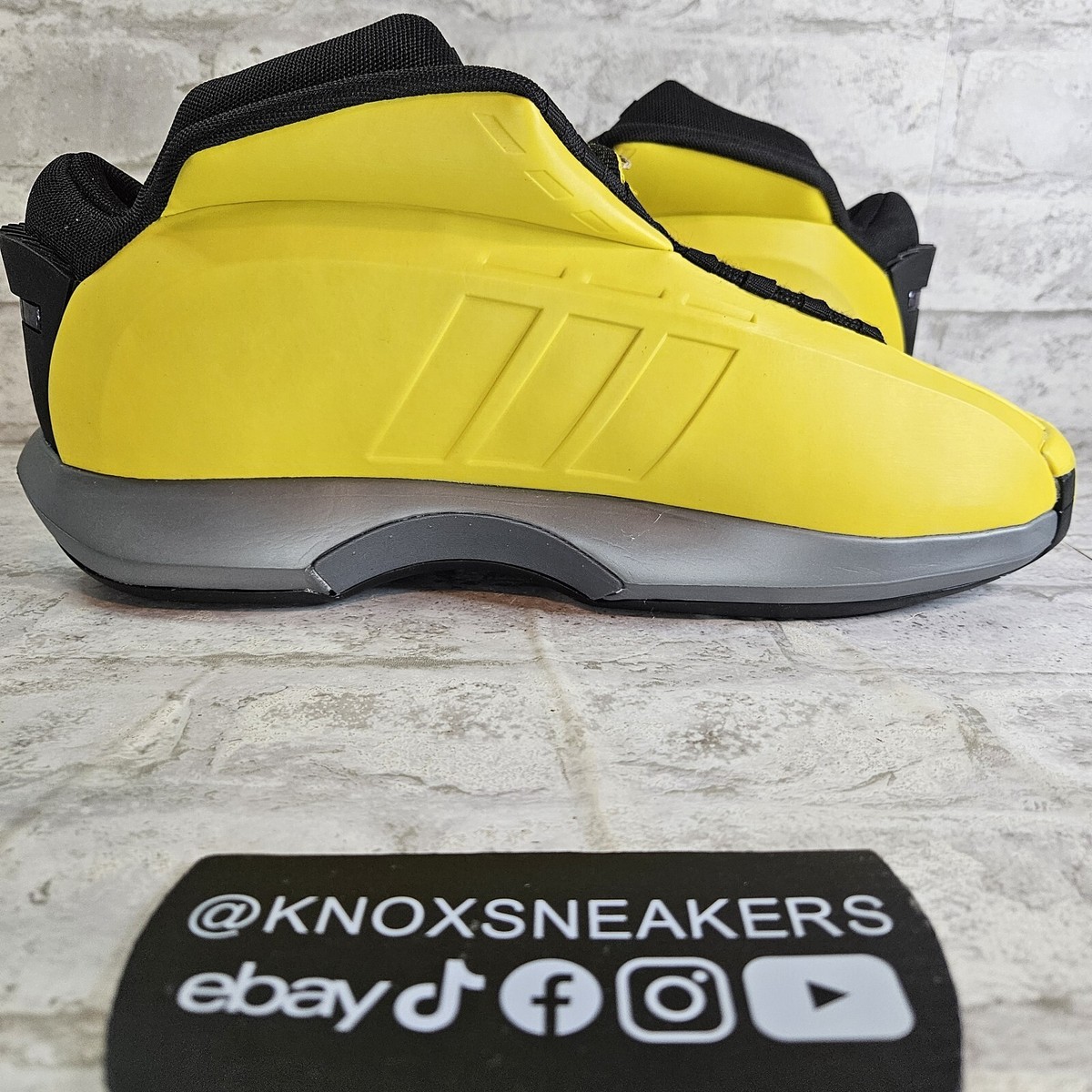 Adidas Crazy 1 Sunshine Kobe Bryant Yellow Rookie Lakers GY3808