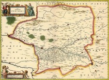Reproduction carte ancienne - Périgord XVIIè