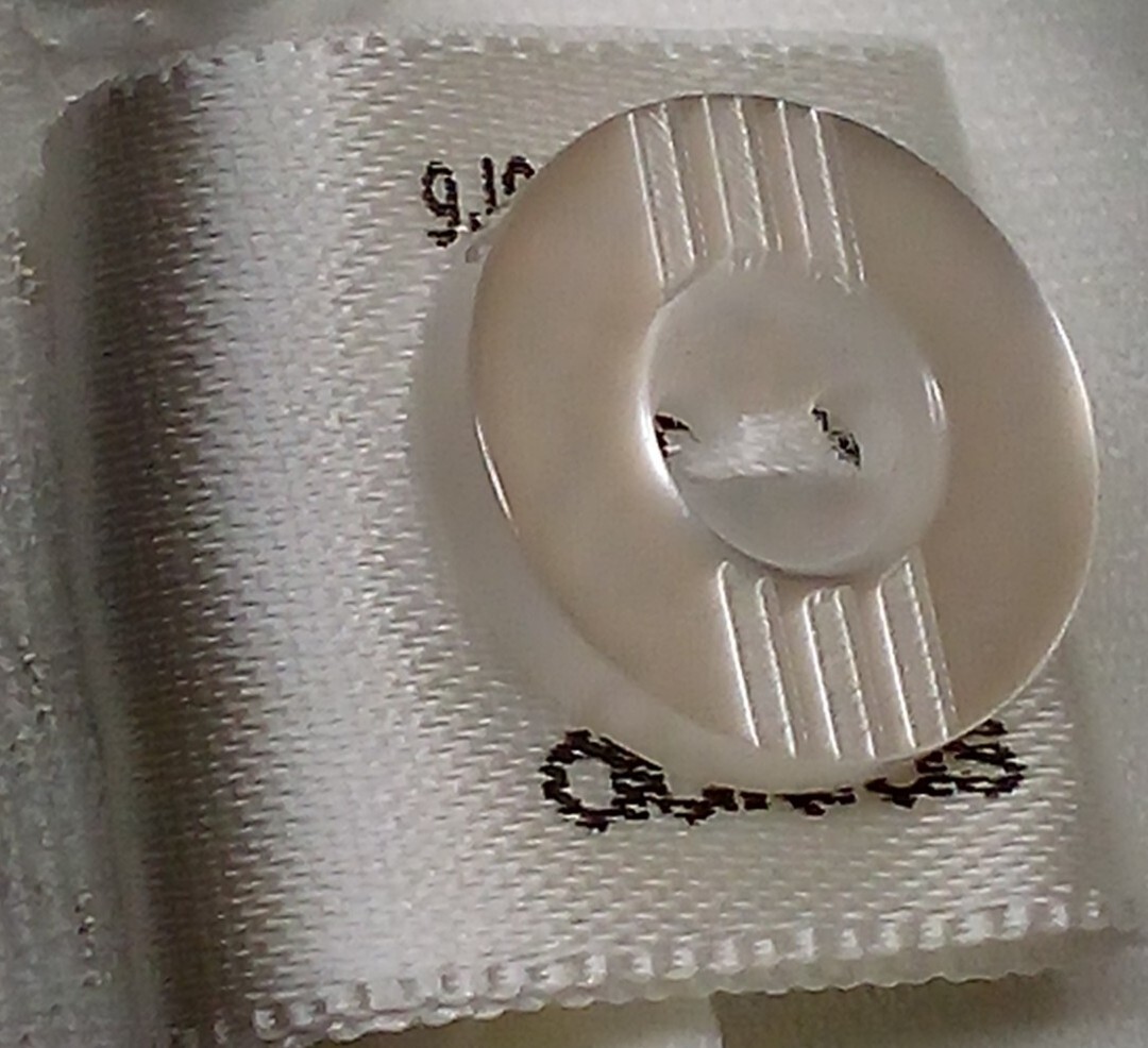 Adidas ClimaCool White Collared Button Down Gold … - image 9