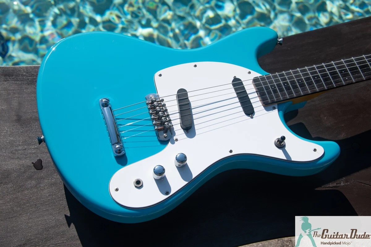 2000 s Mosrite Mark II California Blue Finish Made in Japan