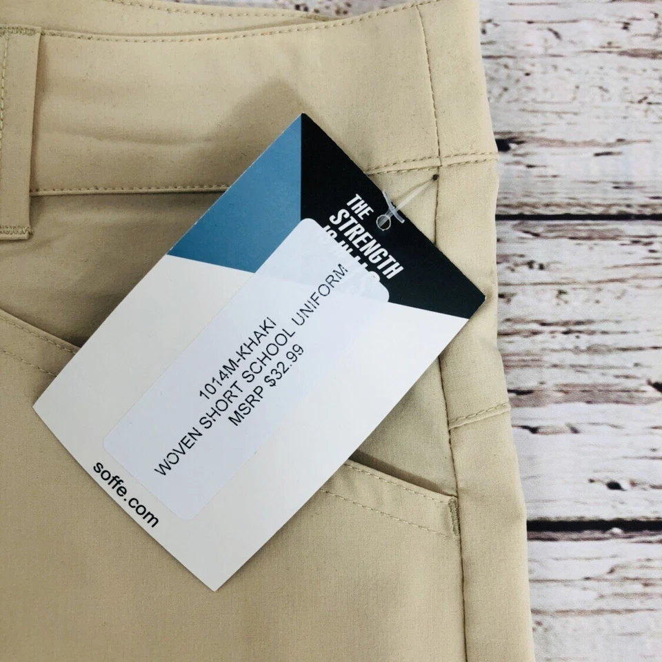 Soffe Women's Performance Khaki Shorts - No tag (measures 32" waist) - Image 4 of 4