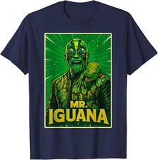 Mr Iguana Lover Funny Kids Adults T-Shirt