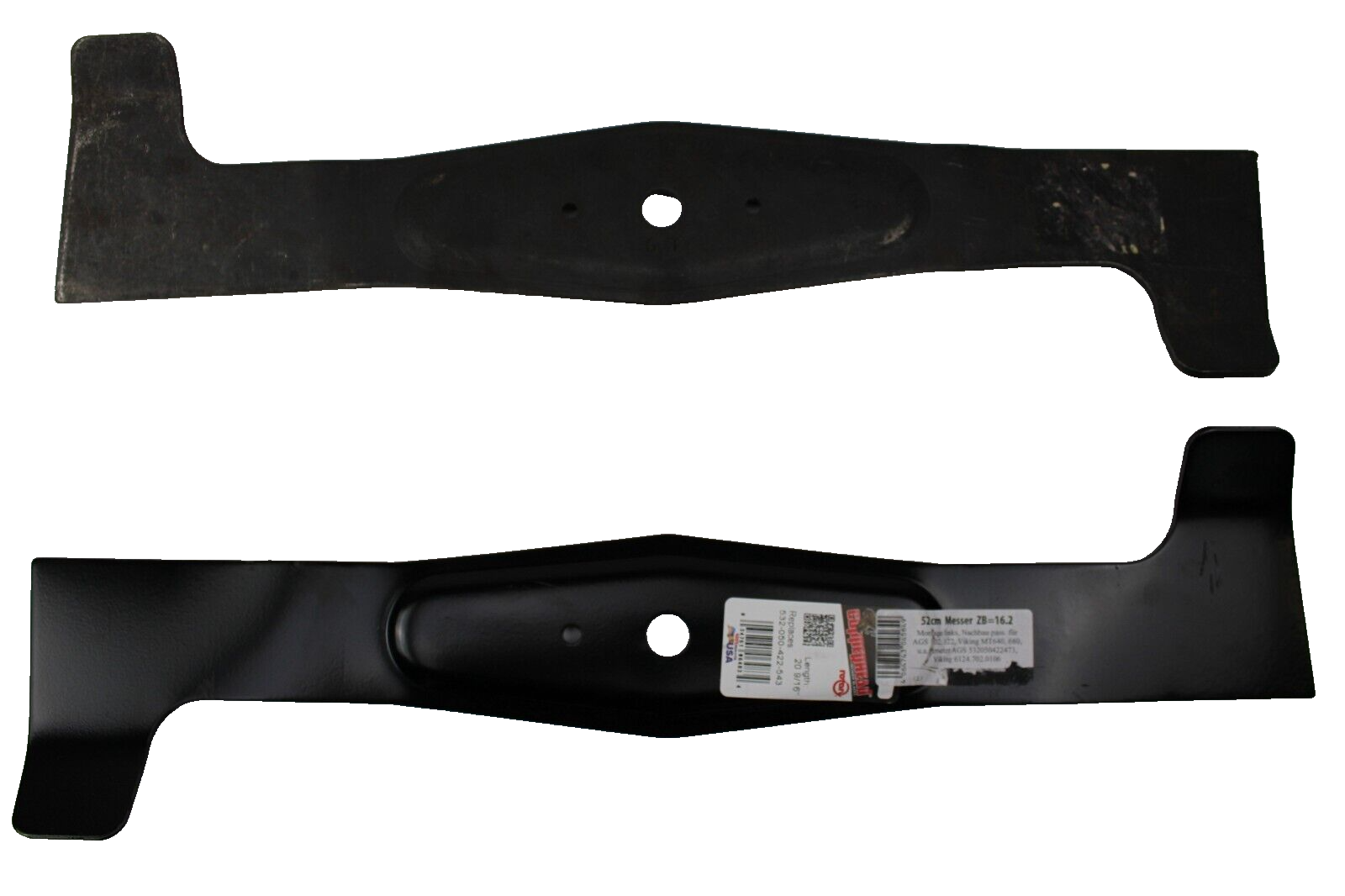 2x 52cm Messer für Mähwerk Viking MT640 MT 680 6124-702-0105 Efco  