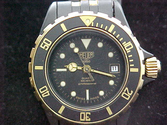 TAG Heuer 1000 Men's Black Watch - 980.028N for sale online | eBay