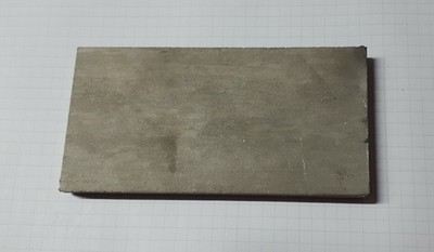Titanium Grade 2 Platte / Plate 10 x 60 x 120 mm 