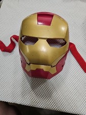 2008 Hasbro Marvel IRON MAN Face Mask Helmet Toy Original Iron Man