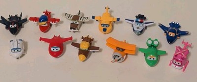 Super Wings 2.5'' Transforming Mini Figures Lot of 12 Excellent 