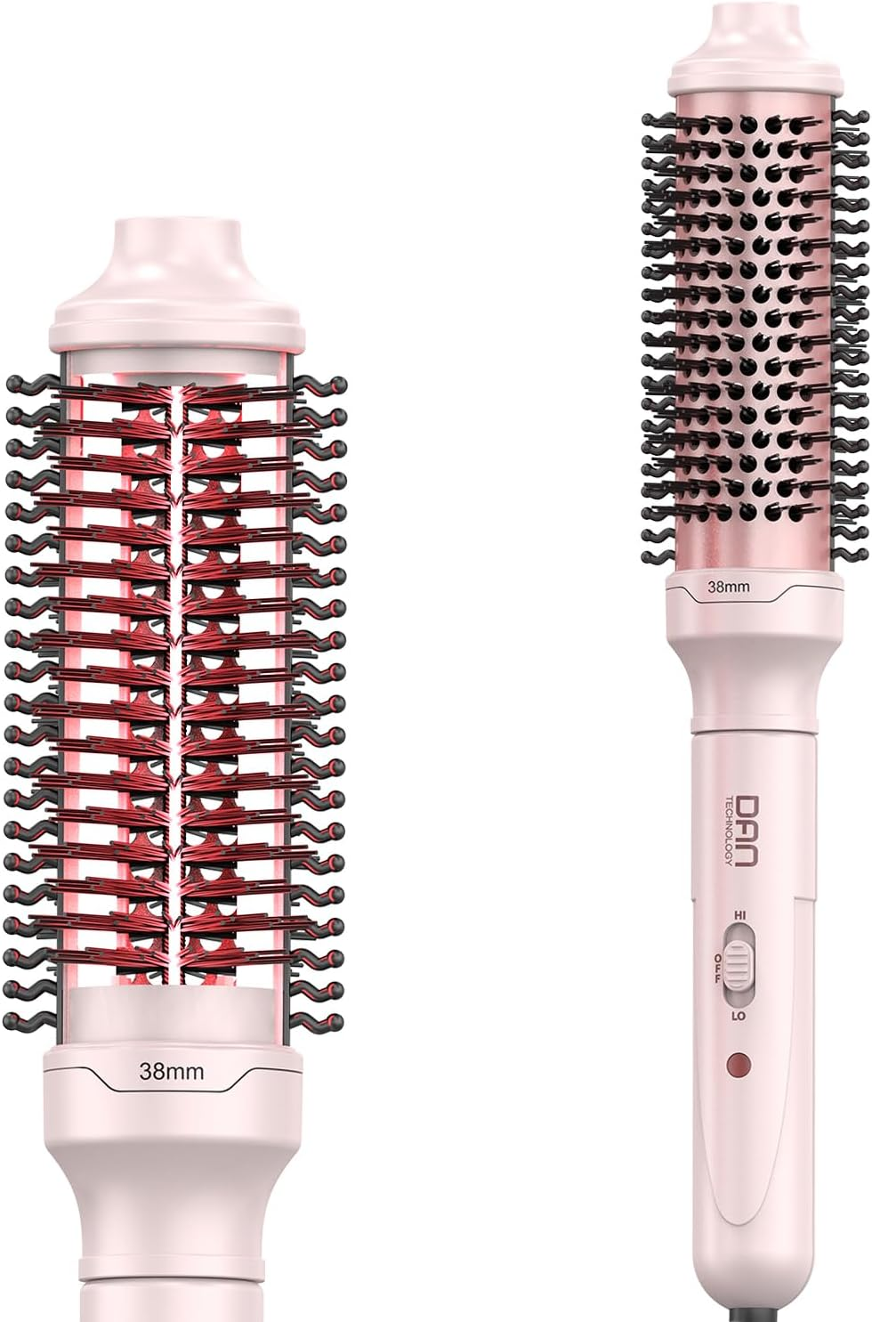 Thermal Brush,1.5 Inch Heated round Brush,Dual Voltage Travel Curlingbrush, Cera