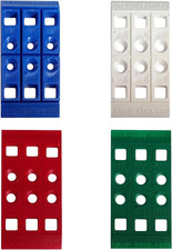 Heavy Duty Reusable Plastic Construction Shims for Spacing, Leveling, Plumbing