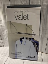 Richard's Over the Door Clothes Hanging Rack Valet Hanger Space Saver Organizer
