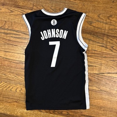 Adidas NBA Brooklyn Nets Basketball Jersey Joe Johnson #7 Men's
