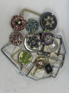 Estate Lot of Vintage Some are Brand Name Purse Hangers