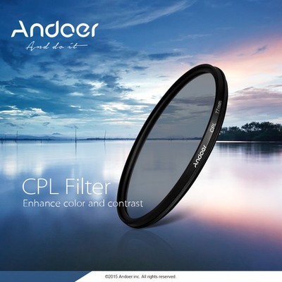 Andoer 62mm UV+CPL+Close-Up+4 +Star 8-Point Filter Circular Filter Kit Circular