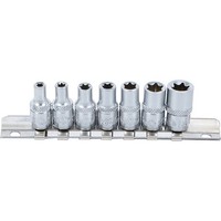Bgs 6402 SteckschlüSsel-Einsatz-Satz E-Profil | Antrieb Innenvierkant 6,3Mm