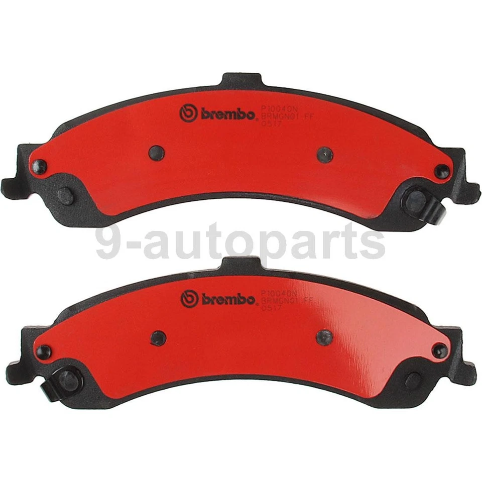 Комплект задних тормозов Brembo роторы керамические колодки для Chevrolet Silverado 1500 2004-2005 годов выпуска - Изображение 3 из 4