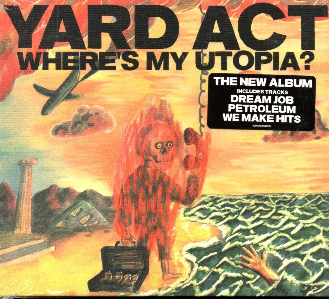 YARD ACT - Where's My Utopia - CD Album *NEW & SEALED* *Digipak*