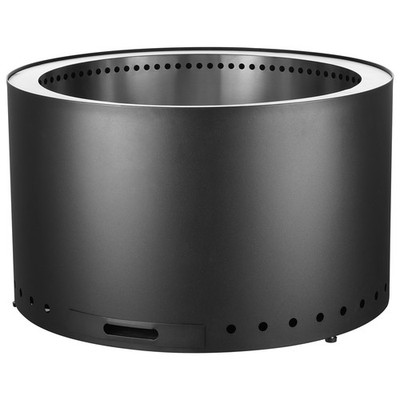 28'' Dia Smokeless Fire Pit Stove Bonfire Wood Burning Stainless Steel
