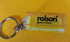 KEY RING----ROLSON QUALITY TOOLS---MINI SPIRT LEVEL