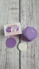 Beautyblender BESTIES Cleanser Solid Unscented Pouch Starter Set NEW No Sponge