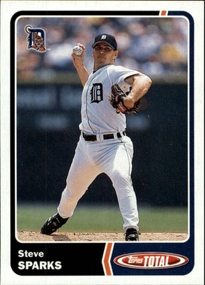 2003 Topps Total Baseball Card #716 Steve Sparks