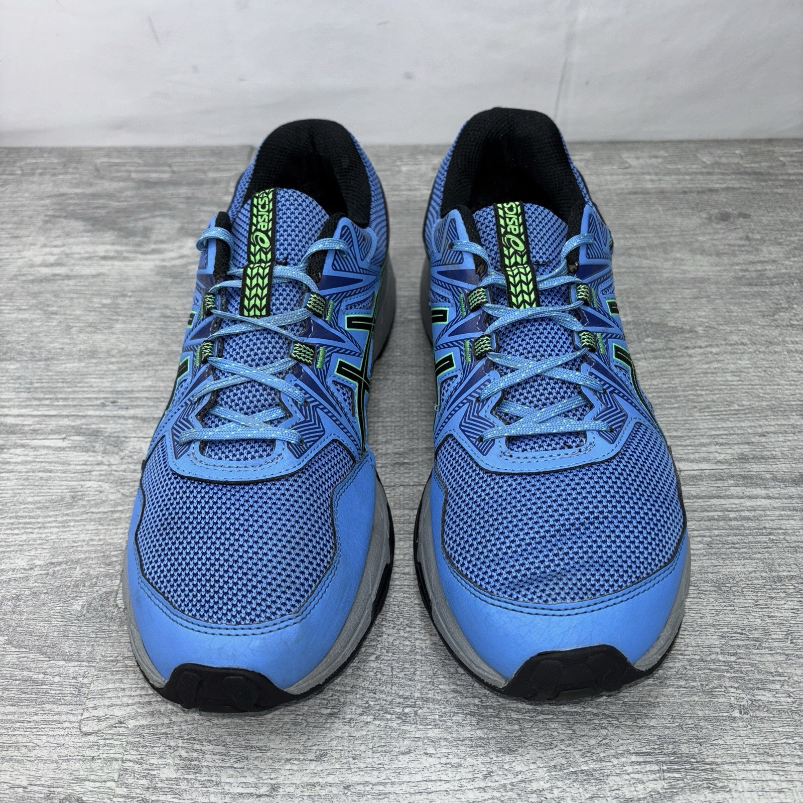 SAOLA Scarpe da trail running blu ASICS Gel Venture 8 da uomo taglia 12 stringate 1011A824