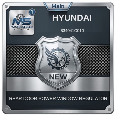 Genuine 2002-2010 Hyundai Getz Rear Door Power Window Regulator 834041C010
