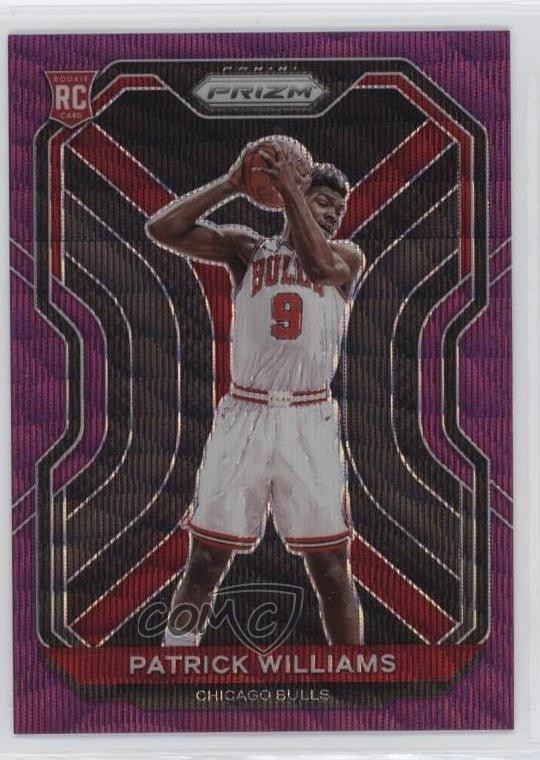 2020-21 Panini Prizm Purple Wave Prizm Patrick Williams #288 0nr3