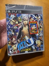 PS3 Playstation 3 Persona 4 Arena Ultimax BUNDLE Teddie Bop Bag Tarot Card Set