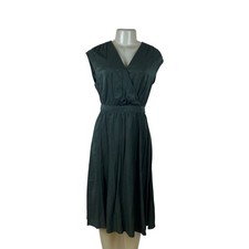 Banana Republic Women’s Green Sleeveless Wrap Midi Dress Size S - New