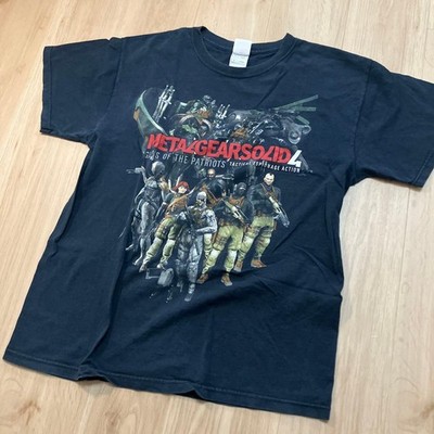 Konami Metal Gear Solid T-Shirt MGS Tee L Schwarz Vintage Authentic Rare